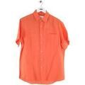 Chemise Alain Figaret Chemise en lin orange Grenoble