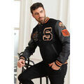 Vestes sur Grenoble : Blouson Schott LCTEDDYBD BLACK BLACK