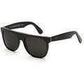 Lunettes sur Grenoble : Lunettes de soleil Retrosuperfuture FZQ Lunettes de soleil, Noir/Noir, 55 mm