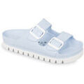 Mules femme sur Grenoble : Mules Valleverde 59300-001002 Argent&eacute;
