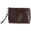 Pochette Anthropologie Pochette en cuir marron