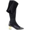 Bottes Lanvin Bottes en daim noires
