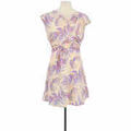 Robe courte Vanessa Bruno Robe en soie beige