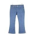 Pantalons sur Grenoble : Jeans Carven Jean bootcut en coton bleu