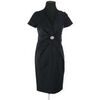 Robe courte Gerard Darel Robe en laine noire