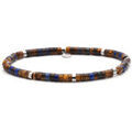 Bracelets Sixtystones Bracelet Perles Heishi 4mm Perles ?il -Large-20cm Dor&eacute; Grenoble