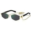 Lunettes de soleil Marc Jacobs MARC 496/S Lunettes de soleil, Or/Vert, 55 mm Dor&eacute;