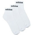 Chaussettes adidas Think Linear Ankle Socks 3 Pairs Blanc Grenoble