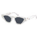 Lunettes sur Grenoble : Lunettes de soleil Xlab SUMATRA Lunettes de soleil, Marbre blanc/Fum&eacute;e, 47 mm