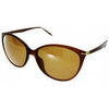 Lunettes de soleil Rodenstock femme 7412 de couleur marron mat
