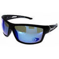 Lunettes sur Grenoble : Lunettes de soleil Skeena MIXTE SPORT TOBY L370301 noir verre bleut&eacute; Multicolore