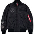 Veste Alpha Industries MA-1 TT Flying Tigers Light - black