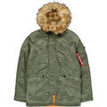 Veste Alpha Industries N-3B VF 59 Vintage Fit - sage-green