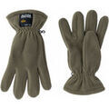 Gants sur Grenoble : Gants Alpha Industries Label Fleece Gloves - dark olive