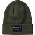 Chapeaux sur Grenoble : Chapeau Alpha Industries Crew Beanie - dark green