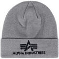 Chapeau Alpha Industries 3D Beanie - grey heather Grenoble