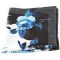 Echarpe Off-White Carr&eacute; en soie bleu Bleu