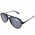 Lunettes de soleil Banana Moon BANANAMOON Mod&egrave;le BM 150/4 Bleu marine translucide Multicolore Grenoble