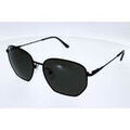 Lunettes sur Grenoble : Lunettes de soleil Calvin Klein Jeans CALVIN KLEIN19102 S NOIR en m&eacute;tal pour un style Lunette Ronde Multicolore