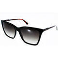 Lunettes sur Grenoble : Lunettes de soleil Longchamp Femme 719 S, Noir, forme rectangulaire