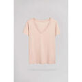 Tee-shirts sur Grenoble : T-shirt Teddy Smith Tee Shirt T-MIA Rose P&acirc;le Rose