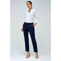 Pantalon Salsa Pantalon CHINO EN LIN Bleu