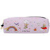 Trousse Kiub Trousse Parme zipp&eacute;e Le Petit Prince arc-en-ciel Rose