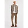 Pantalon Dockers Pantalon � ALPHA Chino Slim Fit Cub Marron