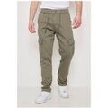 Jeans/Pantalons sur Grenoble : Pantalon Kebello PANTALON CARGO H, Vert