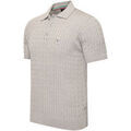 Polos sur Grenoble : Polo Cappuccino Italia Caorle Cable Knit Polo