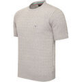 T-shirt Cappuccino Italia Loreto Cable Knit Tee