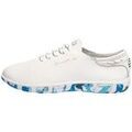 Baskets femme sur Grenoble : Baskets basses TBS Baskets en cuir femme Jazaru Ref 65892 Blanc Bleu