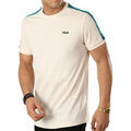Tee-shirts sur Grenoble : T-shirt Fila - T-shirt manches courtes - beige