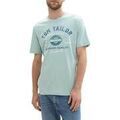 Tee-shirts sur Grenoble : T-shirt Tom Tailor T-shirt MC White Moss