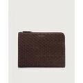 Sac & Bagage sur Grenoble : Sac Orciani P00734 CHEVRETTE WOVEN - PORTADOCUMENTI-TESTA DI MORO