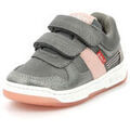 Baskets enfant Kickers Kalido, Sneakers Basses Fille, Gri