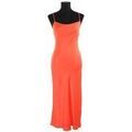 Robe From Future Robe en soie orange