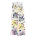 Pantalons sur Grenoble : Pantalon Closed Pantalon droit en soie multicolore