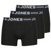 Boxers Jack & Jones SENSE TRUNKS 3-PACK Noir