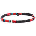 Bracelets Sixtystones Bracelet Perles Heishi 4mm Pierre Jaspe -Large-20cm Grenoble
