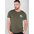 Tee-shirts sur Grenoble : T-shirt Alpha Industries Space Shuttle T-Shirt - dark green