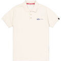 Tee-shirts sur Grenoble : T-shirt Alpha Industries Basic Polo SL - vintage white