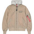 Veste Alpha Industries MA-1 TT Hood Light - vintage sand