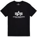 Tee-shirts sur Grenoble : T-shirt Alpha Industries Basic T-Shirt BL - black