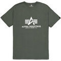 Tee-shirts sur Grenoble : T-shirt Alpha Industries Basic T-Shirt BL - dark olive