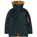 Vestes sur Grenoble : Veste Alpha Industries N-3B VF 59 Vintage Fit - dark petrol