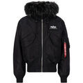 Veste Alpha Industries 45/P Hooded Custom - black/black