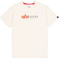T-shirt Alpha Industries Alpha Label T-Shirt PP - vintage white
