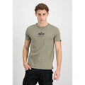 Tee-shirts sur Grenoble : T-shirt Alpha Industries Basic T-Shirt ML - olive