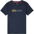 Tee-shirts enfants sur Grenoble : T-shirt enfant Alpha Industries Alpha Label T-Shirt K - rep.blue